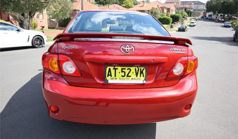 2007 Toyota Corolla Conquest full