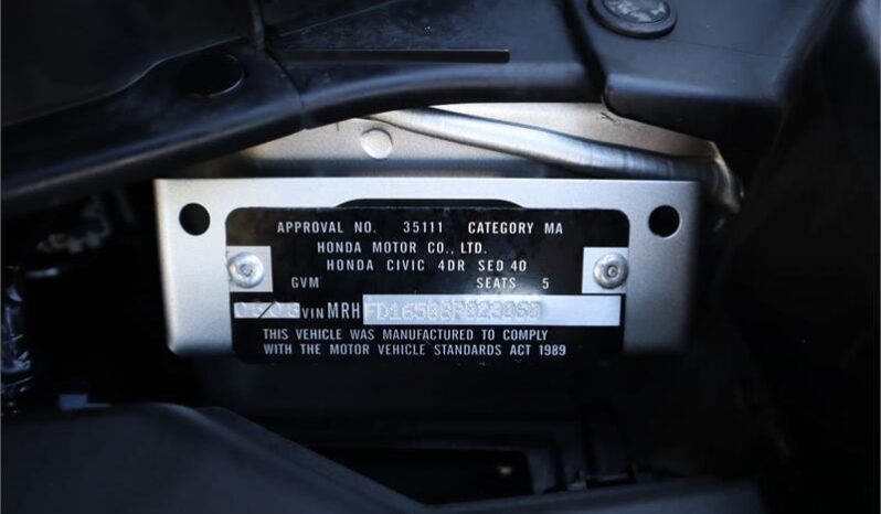 2008 Honda Civic Vti full