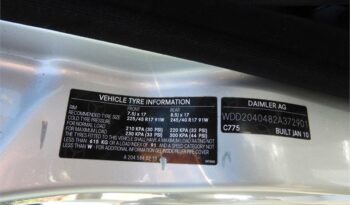 2010 Mercedes-benz C200 Cgi Elegance full