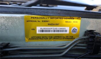 1992 Mazda Rx7 Twin Turbo full